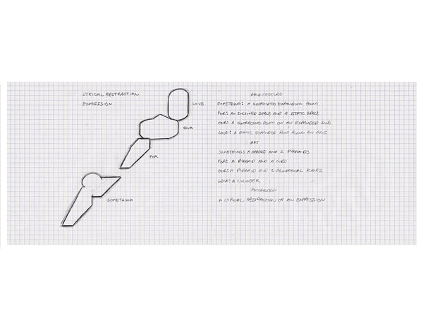 Original Architectural Art: 
Volumetric Poetry-Positive Psychology-Conceptual Architecture as Lyrical Abstraction-Expression