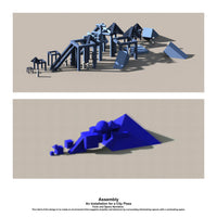 Original Conceptual Architecture: Volumetric Poetry-Architecture Psychology Art Form: Empathetic Architecture-Installation for a Plaza