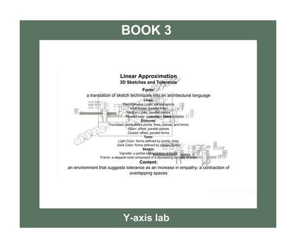 Original Conceptual Architecture: Architecture Psychology Art Form:Book-3D Sketches and Tolerance