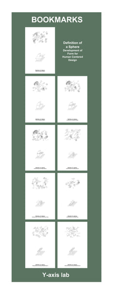 Original Conceptual Architecture: Psychology Art Form:Print Set-Bookmarks