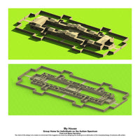 Original Conceptual Architecture: Architecture Psychology Art Form: Empathetic Architecture-Autism Group Home